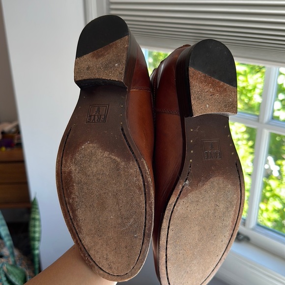 Frye Melissa button back zip tall leather riding boots size 6B - Picture 5 of 11